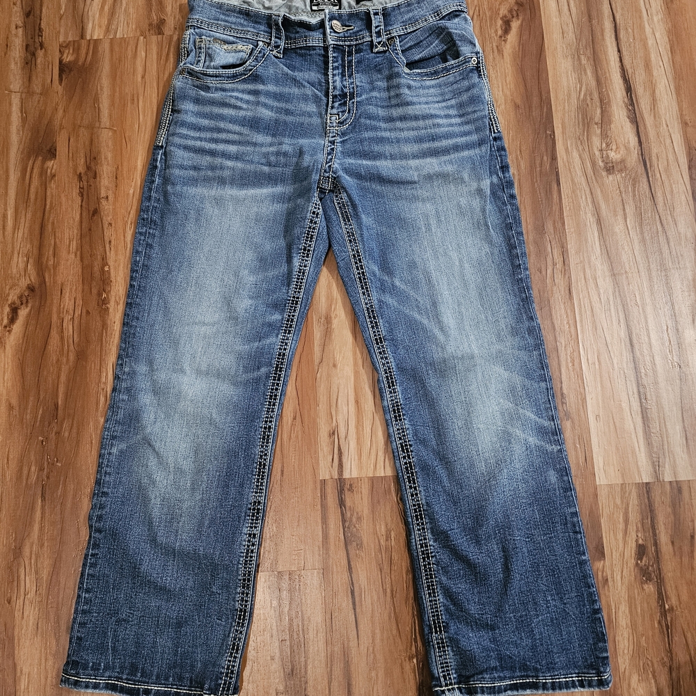 BKE Buckle Black Men's Jeans 33 R Stretch